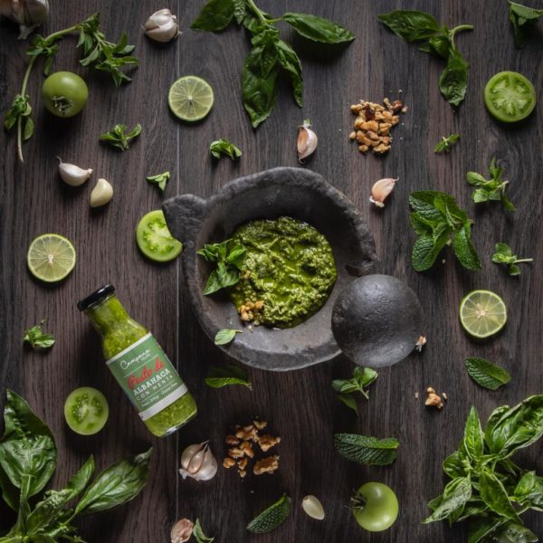 Pesto de albahaca con menta - Imagen 2